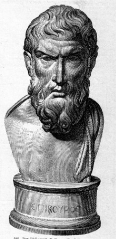 Bust of Epicurus