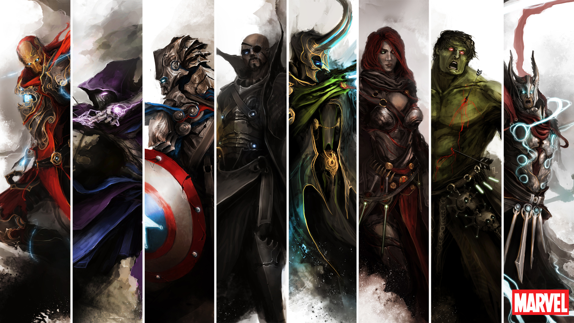 medieval Avengers (thedurrrrian)