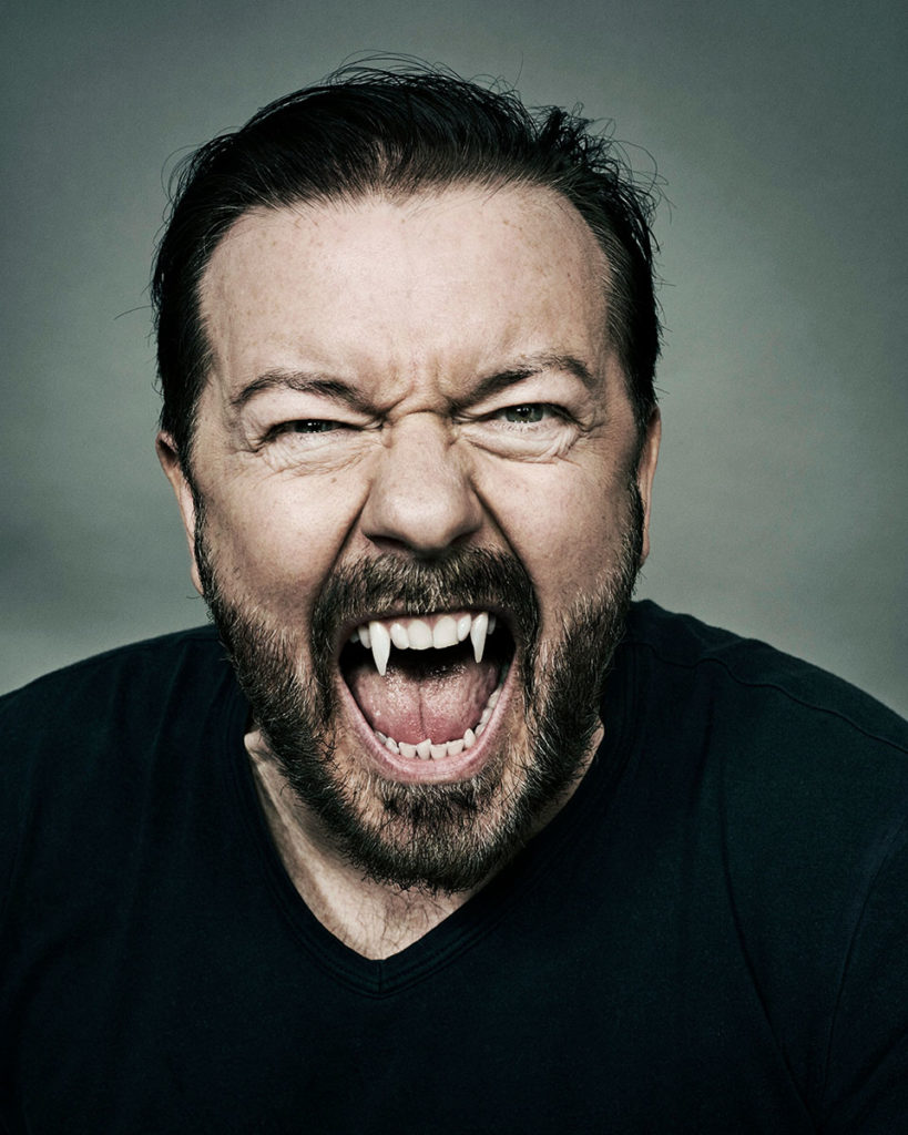 Ricky Gervais vampire