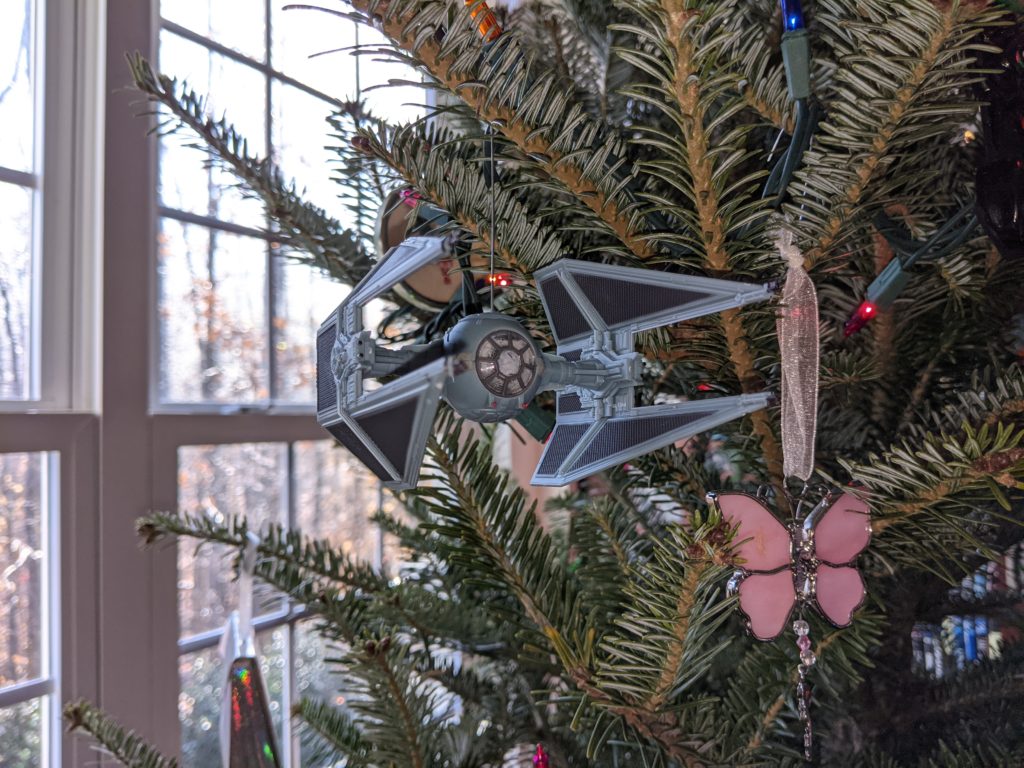 Tie Interceptor Christmas Ornament