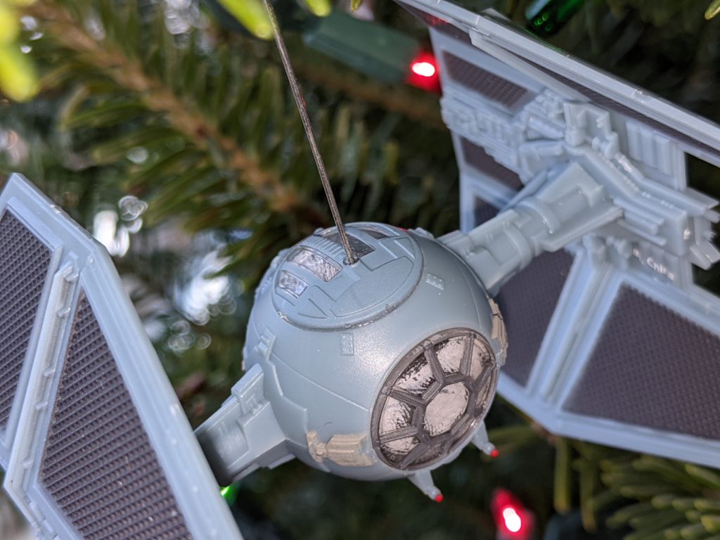 Tie Interceptor Christmas Ornament